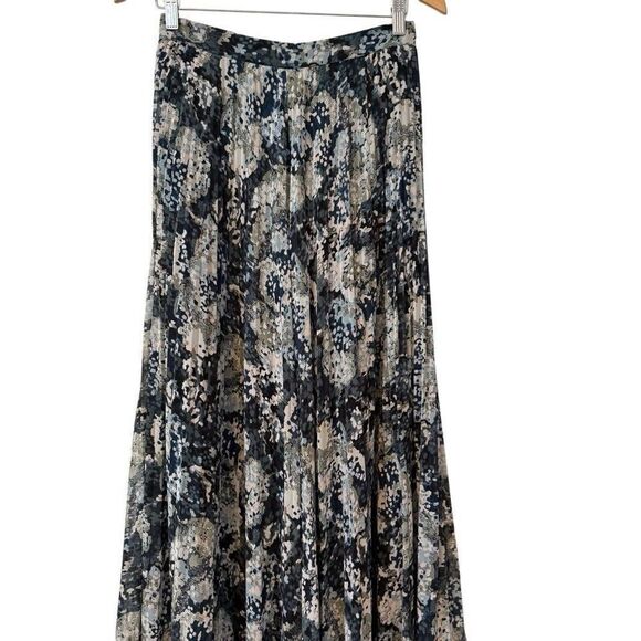 Club Monaco Palazzo Pants Jessyn Women Sz 4  Wide Leg Flowy Printed - Picture 3 of 13